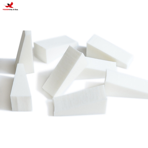 Éponge triangulaire super douce pour nail art, effet dégradé, applicateur de poudre, utilisation humide et sèche, RTS, commande en gros mixte - Product Image 1