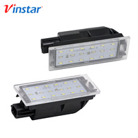 Éclairage de plaque d'immatriculation LED 12V de haute qualité, approuvé par e-mark, pour Smart 453, Fortwo 2014, pour Renault, vente en gros