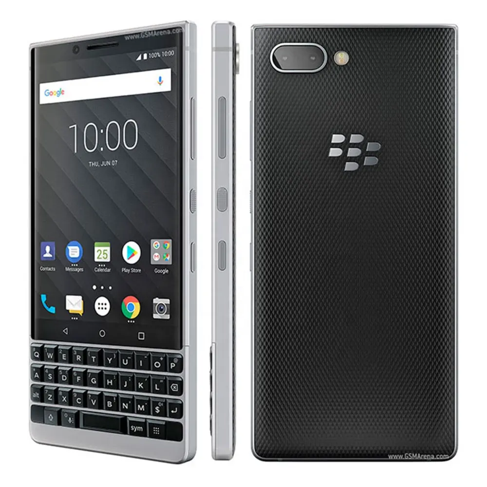 For BlackBerry KEY2 4G LTE Mobile Phones 4.5'' 6GB RAM 64GB 128GB ROM QWERTY Keyboard Cellphone