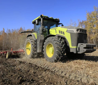 Tracteur hybride haute performance DV3504 35 CV 4x4 à transmission CVT pour labour profond, transport lourd et préparation des champs