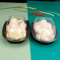 Boîtes à emporter en plastique PP de qualité alimentaire pour poulet rôti