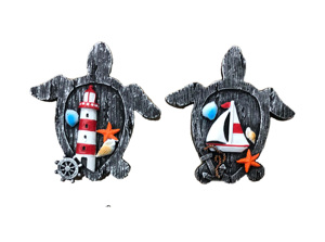 Imán <span class=keywords><strong>de</strong></span> nevera <span class=keywords><strong>de</strong></span> resina para recuerdos turísticos <span class=keywords><strong>de</strong></span> playa, imán <span class=keywords><strong>de</strong></span> poliresina con diseño <span class=keywords><strong>de</strong></span> <span class=keywords><strong>forma</strong></span> <span class=keywords><strong>de</strong></span> <span class=keywords><strong>barco</strong></span> para pizarra blanca con ancla y figuritas <span class=keywords><strong>de</strong></span> timón - Product Image 2