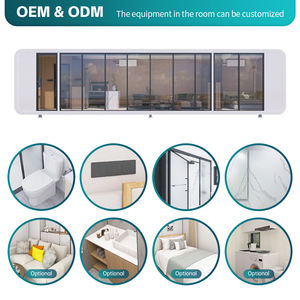 Envío mundial, diseño personalizado, <span class=keywords><strong>nueva</strong></span> estructura de acero modular prefabricada, casas resistentes a la intemperie, más de 50 diseños, dibujos en 3D gratuitos - Product Image 5