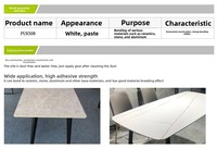 Kit de durcisseur de résine époxy KingSon, colle adhésive pour carrelage haute résistance, imperméable, pour céramique, marbre, dalle, DS908, scellant en résine