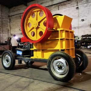 <span class=keywords><strong>New</strong></span> <span class=keywords><strong>Style</strong></span> Backen brecher PE 250*400 Mobiler Backen brecher mit Vibrations sieb und Förderer - Product Image 5