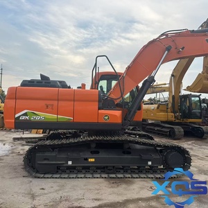 Excavadora de cadenas de servicio pesado DEVELON 20.5T DX205 con motor Doosan, caja de cambios PLC, bomba hidráulica, motor y rodamientos - Componentes originales - Product Image 5