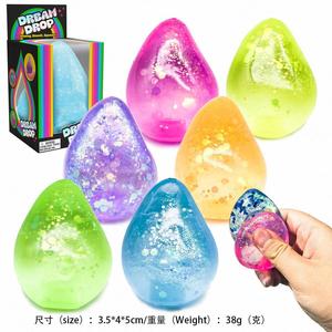 New Needoh Cat Squishy Funny Soft Pu Stress Relief Ball <b>Fidget</b> Toy with Customized Color for Adults Kids - Product Image 5
