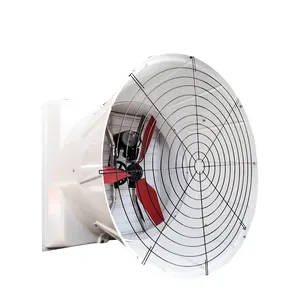 Qilu Runte Neuankömmling Modell 50 Zoll Industrie ventilator Minen tunnel Belüftung Fabrik Zucht lüftung Glasfaser ventilator