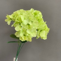 J-260823 Prix d'usine, bouquet d'hortensias artificiels en soie à 5 têtes, multicolore, pour la décoration de mariages, de maisons, de fêtes et d'événements, vente en gros