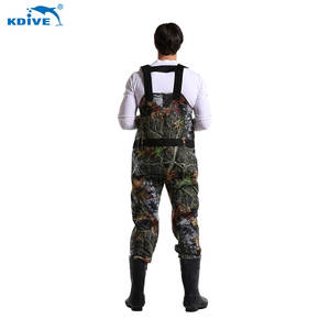 KDIVE-Botas de neopreno de camuflaje <span class=keywords><strong>para</strong></span> pesca, cofre de caza impermeable, fabricante OEM - Product Image 4
