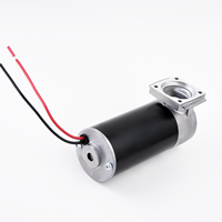 Moteur de pompe à air tubulaire à aimant permanent électrique 12V 24V pour ventilateur d'appareil ménager avec vitesse personnalisée et faible bruit