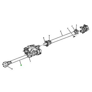 Arbre de transmission Jeep 52111593AB 52099498AD arrière en acier, pièce de rechange pour Liberty 2005-2007 - Product Image 4