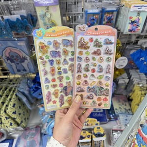 สติกเกอร์คริสตัล 3 มิติ ตกแต่งสมุดบัญชีเด็ก ลายการ์ตูนน่ารัก โปเกมอน เครยอนชินจัง สติกเกอร์นูน - Product Image 4