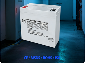 Batería de Gel Sellada de Plomo-Ácido de Ciclo Profundo de 12V <span class=keywords><strong>70Ah</strong></span> Económica y Libre de Mantenimiento para Carros de Golf y Sistemas UPS - Precio de Fábrica - Product Image 2