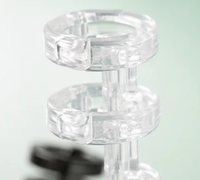 5 trous anneau liants à feuilles mobiles anneaux de livre Snap Split articulé avec des anneaux de livre de diamètre intérieur de 12mm