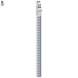 Bloc de distribution A9xpk714w à 66 voies, 125 A, 440 V AC, température de fonctionnement jusqu'à 60°C, blanc RAL 9001 auto-extinguissant - Product Image 1