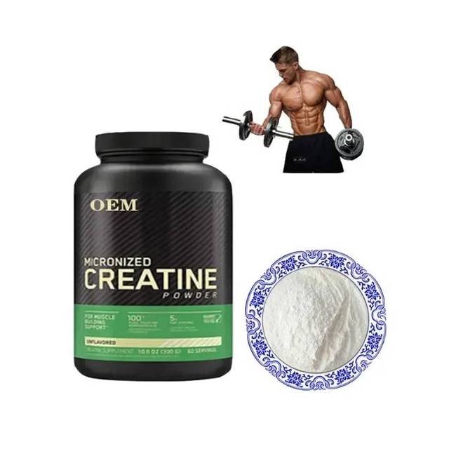 HYfine Best Price Creatine Monohydrate 5g Dose Food Grade for Muscle Gain Powder Sports Supplements Dietary Supplement Raw