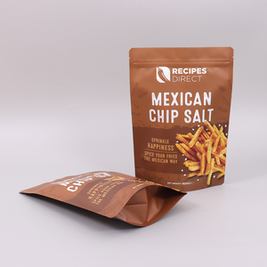 Sachet refermable imprimé, pochette souple à fond plat, finition mate douce au toucher, emballage pour aliments pour chiens, résistant à l'humidité, emballage écologique - Product Image 2