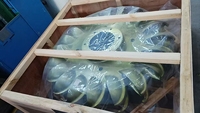 Lini produksi lapisan HVOF yang dikontrol PLC untuk bubuk Tungsten karbida turbin hidroelektrik ISO 9001 layanan panjang tersertifikasi