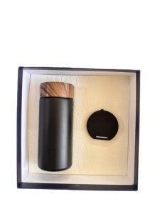 Juegos de regalos navideños con logotipo personalizado, cuaderno de PU con bolígrafo de Metal, Banco de energía USB, termo, taza, altavoz <span class=keywords><strong>Bluetooth</strong></span>, regalo perfecto todo en uno - Product Image 2