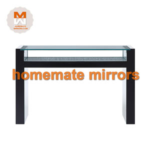 Mesa de <span class=keywords><strong>consola</strong></span> con espejo estrecho y delgado moderno y barato con juego de espejo - Product Image 3