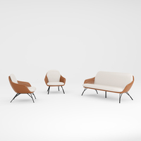 Canapé de salon design pour hôtel, maison, 1+2+3 places, style nordique, mobilier de hall, canapé de réception d'hôtel