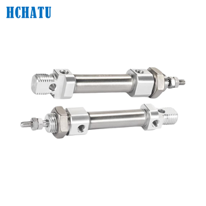 Aluminum Alloy <strong>Pneumatic</strong> <strong>Mini</strong> <strong>Cylinder</strong> MI Series MI10/12/16/20/25 Bore 10-75mm Stroke 10-45mm Pen Shaped <strong>Cylinder</strong> - Product Image 6