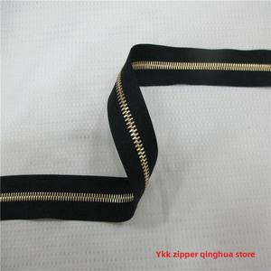 Japonais importé pour YKK <span class=keywords><strong>Excella</strong></span> No.5 Ruban à code à sens unique en métal en laiton Spécialité de sac de maroquinerie écologique haut de gamme avec - Product Image 3