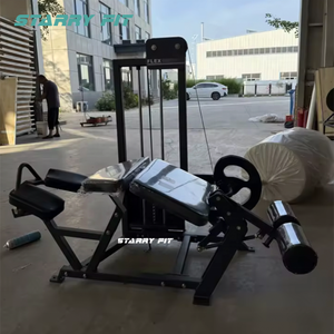 Máquina de <span class=keywords><strong>Curl</strong></span> de Piernas <span class=keywords><strong>Acostado</strong></span> con Peso Ajustable y Sistema de Pines Flexibles Starry Fit para Ejercicios de Brazos - Product Image 3