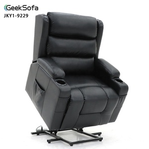 <span class=keywords><strong>Fauteuil</strong></span> <span class=keywords><strong>releveur</strong></span> inclinable <span class=keywords><strong>électrique</strong></span> Geeksofa à quatre moteurs pour personnes âgées et patients - Product Image 1