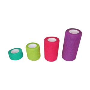 Bande tubulaire adhésive élastique de <span class=keywords><strong>bandage</strong></span> de couleur personnalisée médicale non tissée - Product Image 1