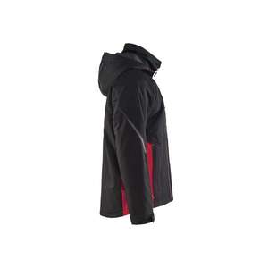 BLAKLADER - 489019779956S Chaqueta de concha con forro ligero Negro/Rojo-EAN 7330509422526 CHAQUETAS DE TRABAJO - Product Image 4
