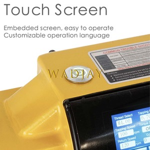 Máquina Roscadora de Brazo Flexible WADJAY M6-M36, Motor Universal, Pantalla Táctil, Automática, para Trabajo en Metal, Alta Eficiencia, M4-M24 Universal - Product Image 3