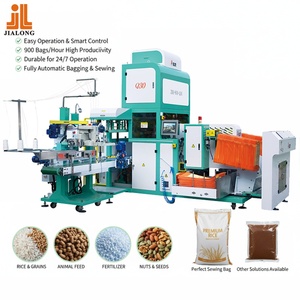 Máquina Empacadora <span class=keywords><strong>de</strong></span> Arroz Totalmente Automática <span class=keywords><strong>de</strong></span> 25 kg con PLC y Servomotor para Llenado y Envoltura <span class=keywords><strong>de</strong></span> Gránulos en Bolsas <span class=keywords><strong>de</strong></span> Plástico/Papel - Product Image 1