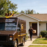 Services logistiques internationaux porte-à-porte DDP, transitaire, agent maritime, DHL FBA, fret maritime et aérien, États-Unis, Canada, Allemagne
