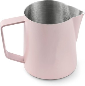 <span class=keywords><strong>Pot</strong></span> à <span class=keywords><strong>lait</strong></span> en acier inoxydable pour la mousse à vapeur Tasse à expresso <span class=keywords><strong>Pot</strong></span> <span class=keywords><strong>Barista</strong></span> 500ml Conception unique de bouche en crocodile et rainure de guidage à double arc - Product Image 1