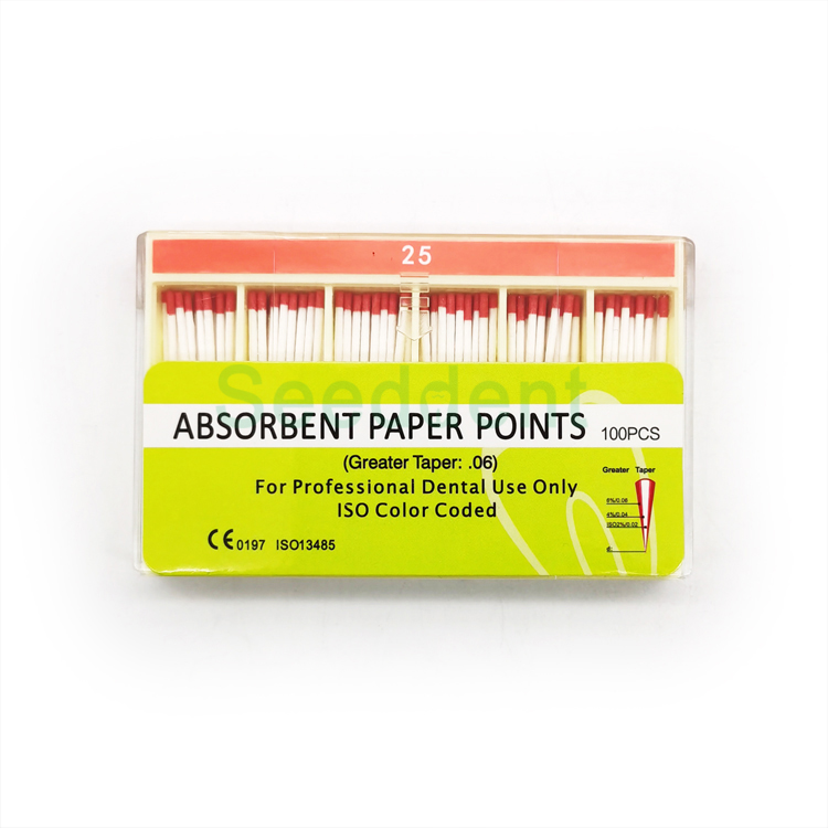 Dental PP 02 04 06 taper Absorbent Paper Point
