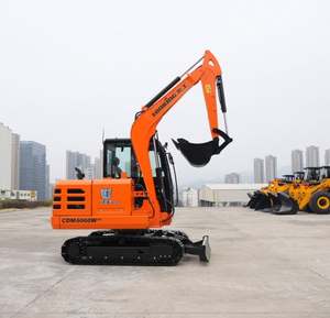 Excavadora de Orugas Pequeña CDM6060w G4 de 6 Toneladas con Hoja Topadora, Equipo de Excavación en Venta - Product Image 2