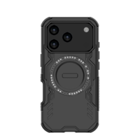 Étui de protection antichoc rigide pour iPhone 18 Pro Max, 18 Pro/17 Air/Pro/17 avec béquille rotative à 360°