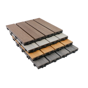 12 "x 12" không thấm nước sàn gạch lồng vào nhau ngoài trời trắng sàn gạch <span class=keywords><strong>WPC</strong></span> vườn Patio sàn ngoài trời lồng vào nhau gạch - Product Image 2