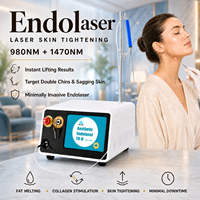 Appareil de liposuccion endolaser à diode laser 980+1470nm, lifting endolaser, lipolyse, raffermissement de la peau pour hôpital