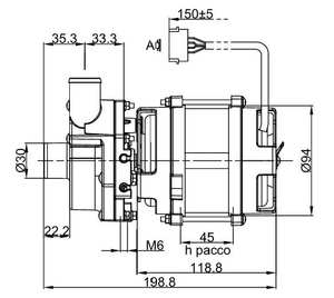 Paramètres de débit et de tête personnalisés professionnellement <span class=keywords><strong>Pompe</strong></span> triphasée 250 V 230 W pour <span class=keywords><strong>lave</strong></span>-<span class=keywords><strong>vaisselle</strong></span> - Product Image 5