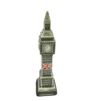 Statue en métal de modèle de bâtiment érotique en bronze et résine, figurine de collection, statues de la Tour de Londres Big Ben avec horloge