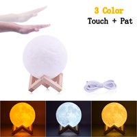 Lampe led autoportante en forme de lune, design créatif, luminaire décoratif d'intérieur, idéal pour une chambre à coucher ou comme cadeau de noël