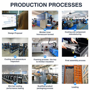 Congélateur électrique portable à absorption compacte <span class=keywords><strong>60L</strong></span> Réfrigérateur commercial à porte en verre unique pour hôtel, voiture, usage domestique alimenté - Product Image 5
