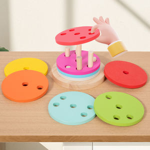 <span class=keywords><strong>Jeu</strong></span> d'empilage éducatif STEM en bois : Puzzle <span class=keywords><strong>de</strong></span> construction, tri <span class=keywords><strong>de</strong></span> <span class=keywords><strong>formes</strong></span> et <span class=keywords><strong>de</strong></span> couleurs, <span class=keywords><strong>jeu</strong></span> d'activité - Product Image 1