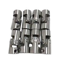 Joint universel en acier inoxydable 304, joint en U, usinage de précision, accouplement d'arbre, directement de l'usine