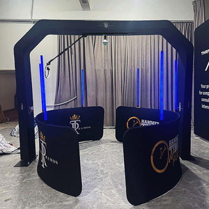 Cabina de Fotos de 360 Grados con Control Remoto para 6 Personas, Compatible con Cámaras, Smartphones, iPad, DSLR, GoPro, Capacidad para 7-15 Personas - Product Image 3