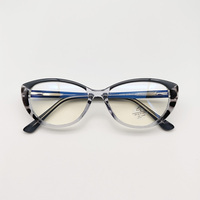 Taizhou RD-XHP05 en stock PC nouveau Design montures œil de chat lunettes de lecture optique monture oculaire lunettes optiques