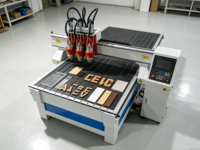 Router CNC de madera de 3 ejes y cabezales múltiples 1325 para grabado y tallado de paneles de puertas de MDF y madera maciza para muebles